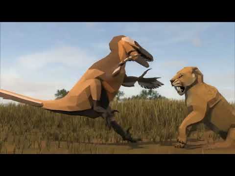 Sabertooth Vs Raptor - Full Fight