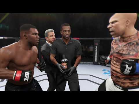 Mike Tyson vs. Og Giant - EA Sports UFC 2 - Boxing Stars