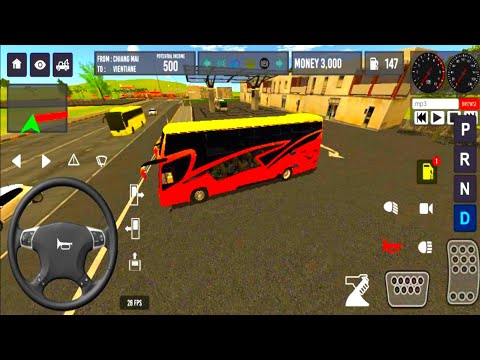 Thailand Bus Simulator | Realistic Bus Driving Sim | Bus Gameplay