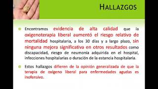 Oxigenoterapia (Dr. Nicolás Tommasino) - Módulo Respiratorio