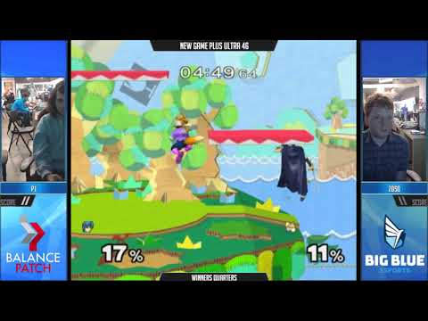 NGPU 46 SSBM - PJ (Fox, Falco) vs. Zoso (Marth) - Melee WQF