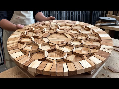 The Strange Table Design Will Surprise You | Super Unique Wood Processing Ideas