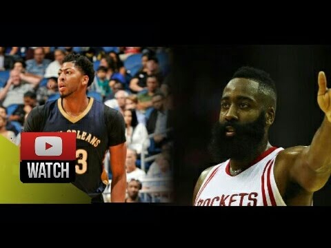 Anthony Davis vs James Harden Preseason All-Stars Highlights 2016/10/09 : 49 Pts Combined 17 Ast