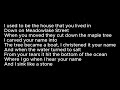 Meadowlake Street By Ryan Adams - Cottonmouth8 Meadowlake Street By Ryan Adams