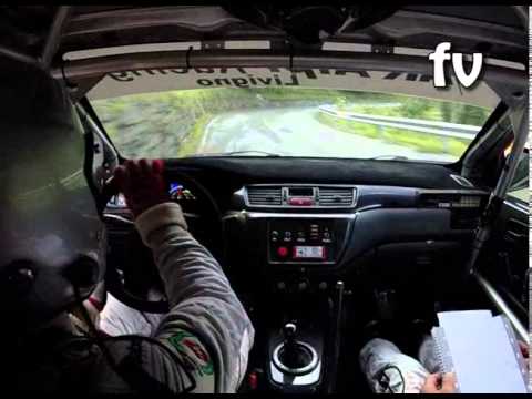 4°Ronde ACI Brescia 2014 Cantoni Rinaldi Mitsubishi Lancer Evo IX by Ferrario Video