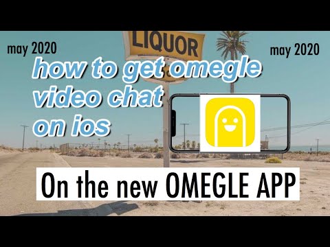 OMEGLE VIDEO CHAT ON IOS! | OMEGLE APP (MAY 2020)