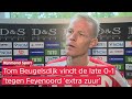Tom Beugelsdijk is optimistisch ondanks late nederlaag van Sparta tegen Feyenoord