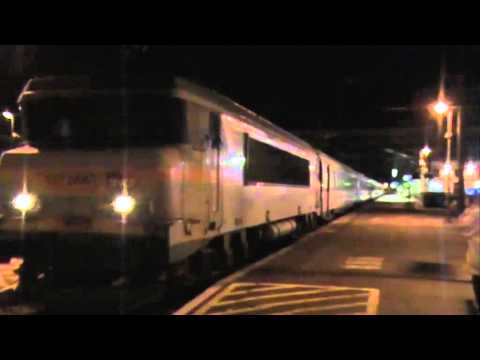 Les trains de nuit ... la nuit