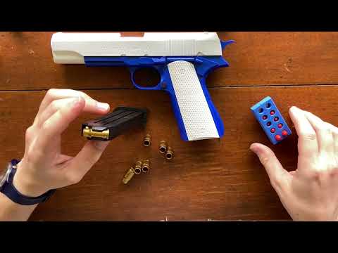 Shell ejecting Colt 1911 toy pistol
