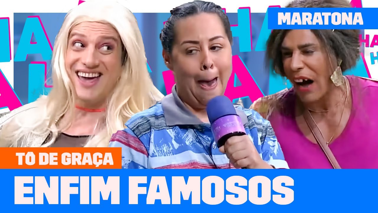 MARATONE os MOMENTOS DE FAMA da GRAÇA e a família! | Tô De Graça | Humor Multishow