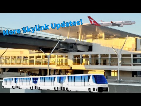 LAX Automated People Mover Skylink Construction Update - October 2025