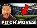 American Reacts to HOW TOTTENHAM STADIUM MOVES ITS FOOTBALL PITCH/FIELD