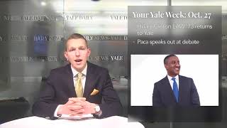Your Yale Week: Oct. 27
