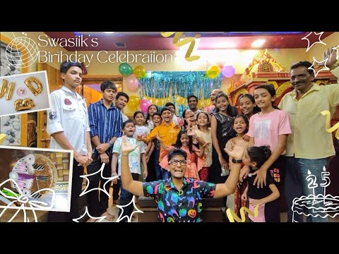 Swastik's Birthday Celebration 🎇