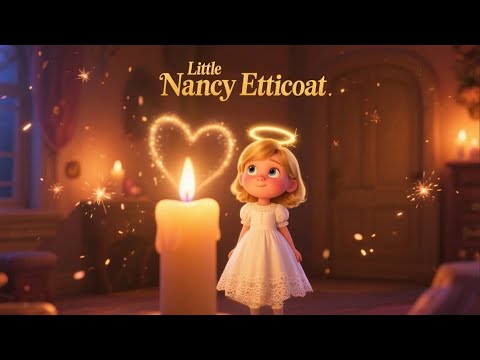 🎀 Little Nancy Etticoat | Classic Nursery Rhyme for Kids | Bocha Kids 🎶