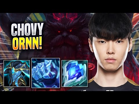 CHOVY TRIES NEW META ORNN MID! - GEN Chovy Plays Ornn MID vs Jayce! | Season 2022