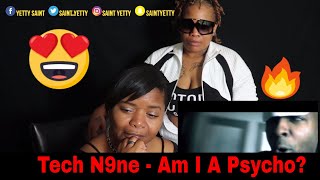 😍 Tech N9ne - Am I A Psycho? ft. B.o.B., Hopsin Reaction | J100 and Aunt