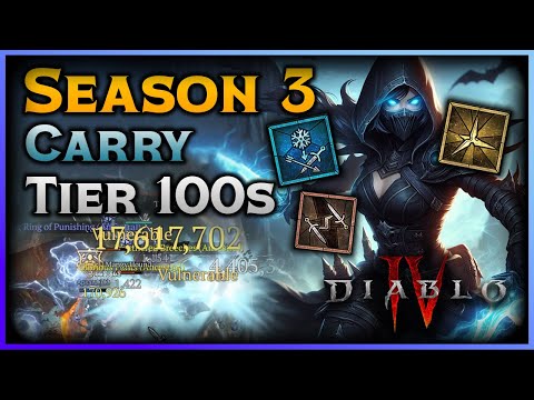 Diablo 4 Rogue Build - Uber Cold Twisting Blades Tier 100 / Endgame Build Guide