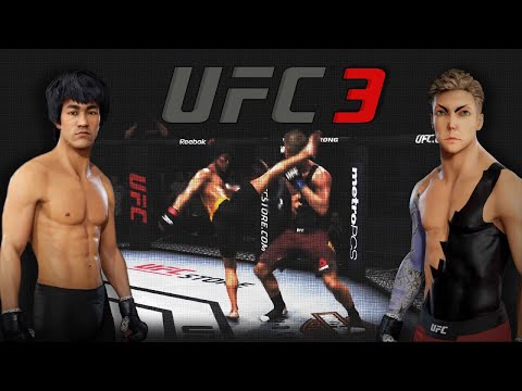 Bruce Lee vs. Edward Elric - EA sports UFC 3