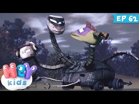 Trenulețele 🚂 Povestea dragonului cu trei capete - Desene animate (ep. 62) | HeyKids