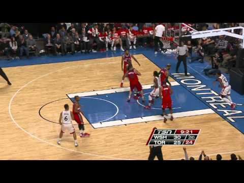 DeMar DeRozan Throws Down a Vicious Slam