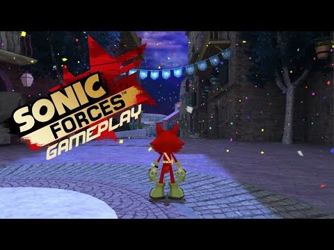 Sonic Generations GamePlay - Forces Avatar In Night Heights