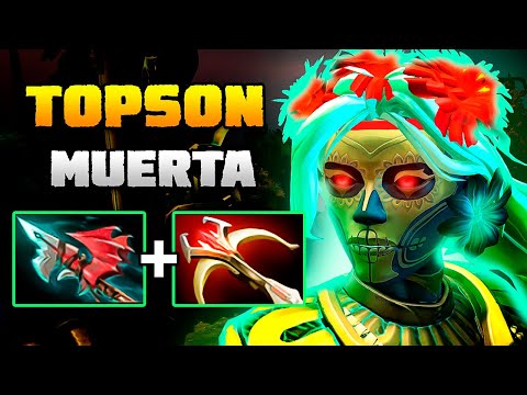 TOPSON (muerta) - how to play with dedalous / Dota Pro Gameplay