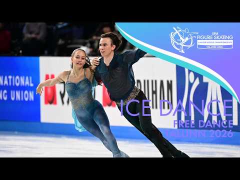 Ice Dance Free Dance | Figure Skating Junior World Championships | Tallinn 2026 | #WorldJFigure