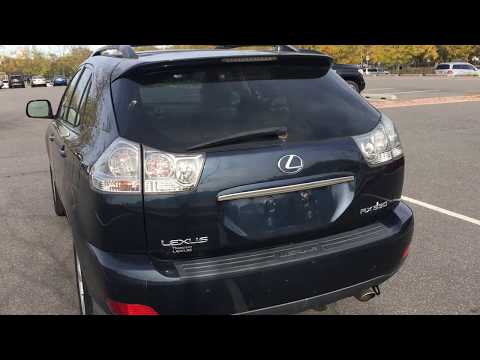 How to replace Lexus RX tail gate light bulb rear trunk