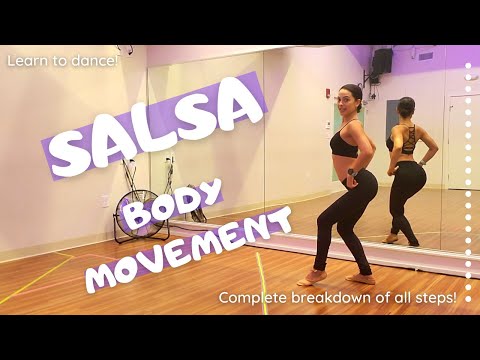 Salsa Body Movement and Footwork | Learn to Salsa | Salsa Dance Lesson | Full Breakdown of Steps