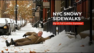 Snow on NYC Sidewalks – Who is liable for a slip & fall?