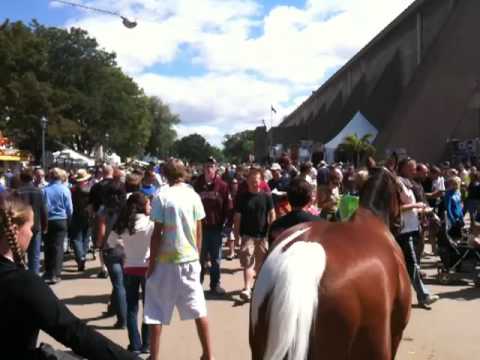 Minnesota State Fair walking with Pokerjoe