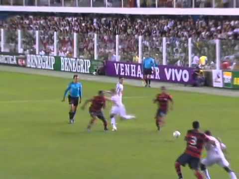 Caio Ribeiro comenta lances geniais de Santos x Flamengo globoesporte.com