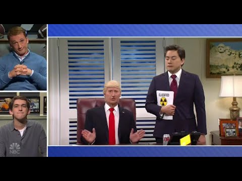 SNL’s 48th Season Cold Open Portrays Trump Sheltering at Mar-a-Lago During Hurricane Ian #shorts