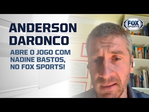 ÁRBITRO ANDERSON DARONCO ABRE O JOGO COM NADINE BASTOS, NO FOX SPORTS!