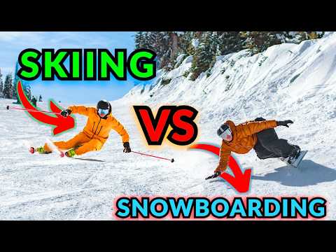 Skiing vs Snowboarding – What’s REALLY Better?