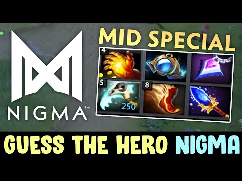 Guess the hero — Nigma practicing THIS MID HERO