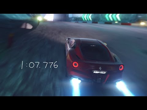 Asphalt Legends: Ferrari F12 Legend Pass Showcase | 1:07.776