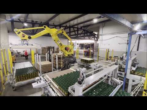 Robotic Jar Palletising