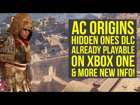 Assassin's Creed Origins The Hidden Ones PLAYABLE ON XBOX ONE For Some People (AC Origins DLC) Video
