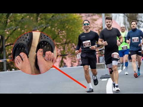 SwissCity Marathon in Crocs