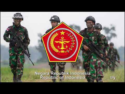 Indonesian National Armed Forces March - Mars TNI