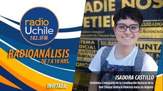 Isadora Castillo se refiere a la campaña “¡Cuidado! El machismo mata”