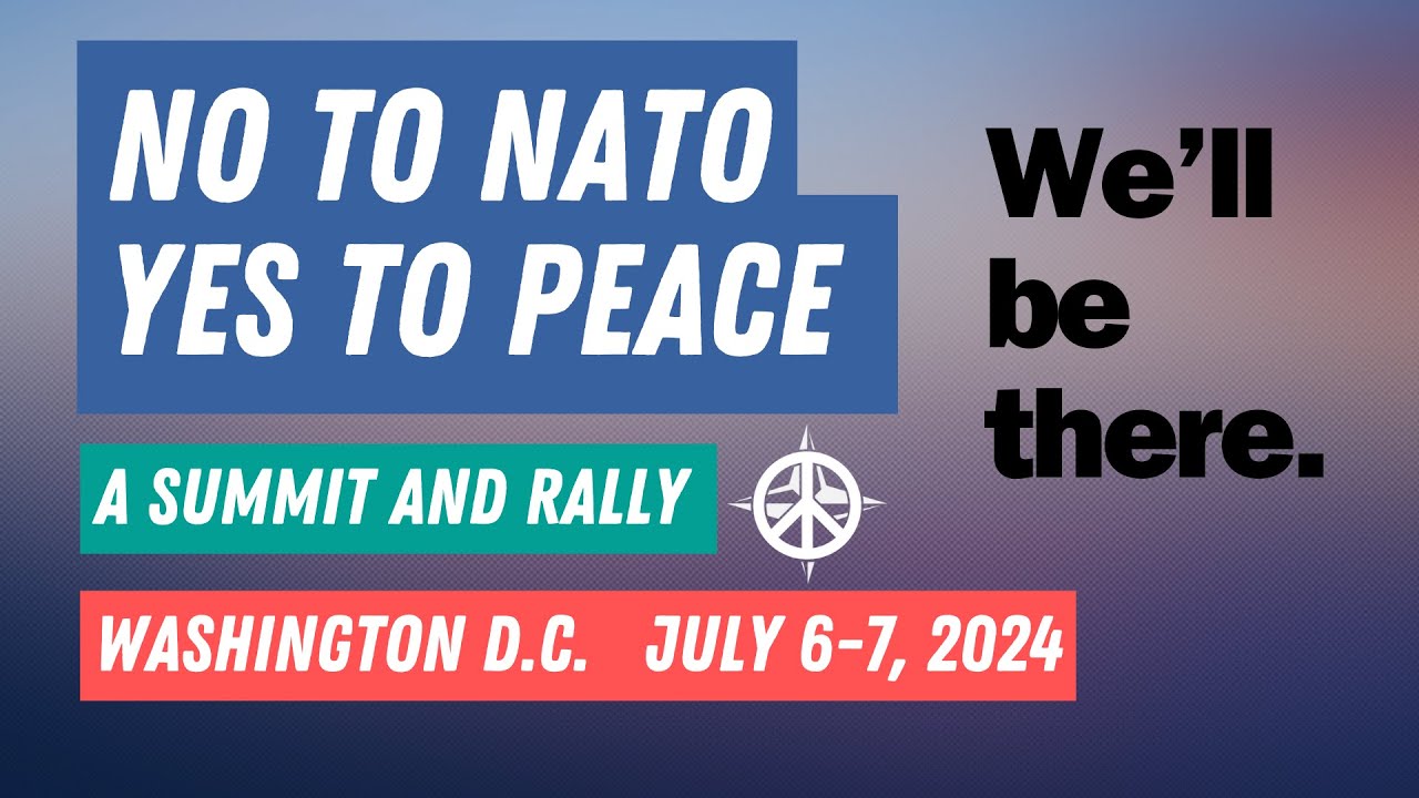 نیٹو کو نہیں ہاں امن کے لیے جولائی 2024