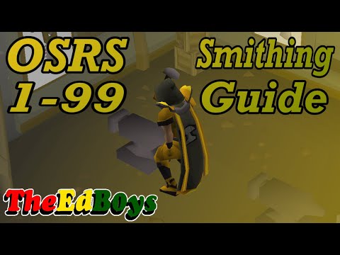 OSRS 1-99 Smithing Guide | Updated Old School Runescape Smithing Guide