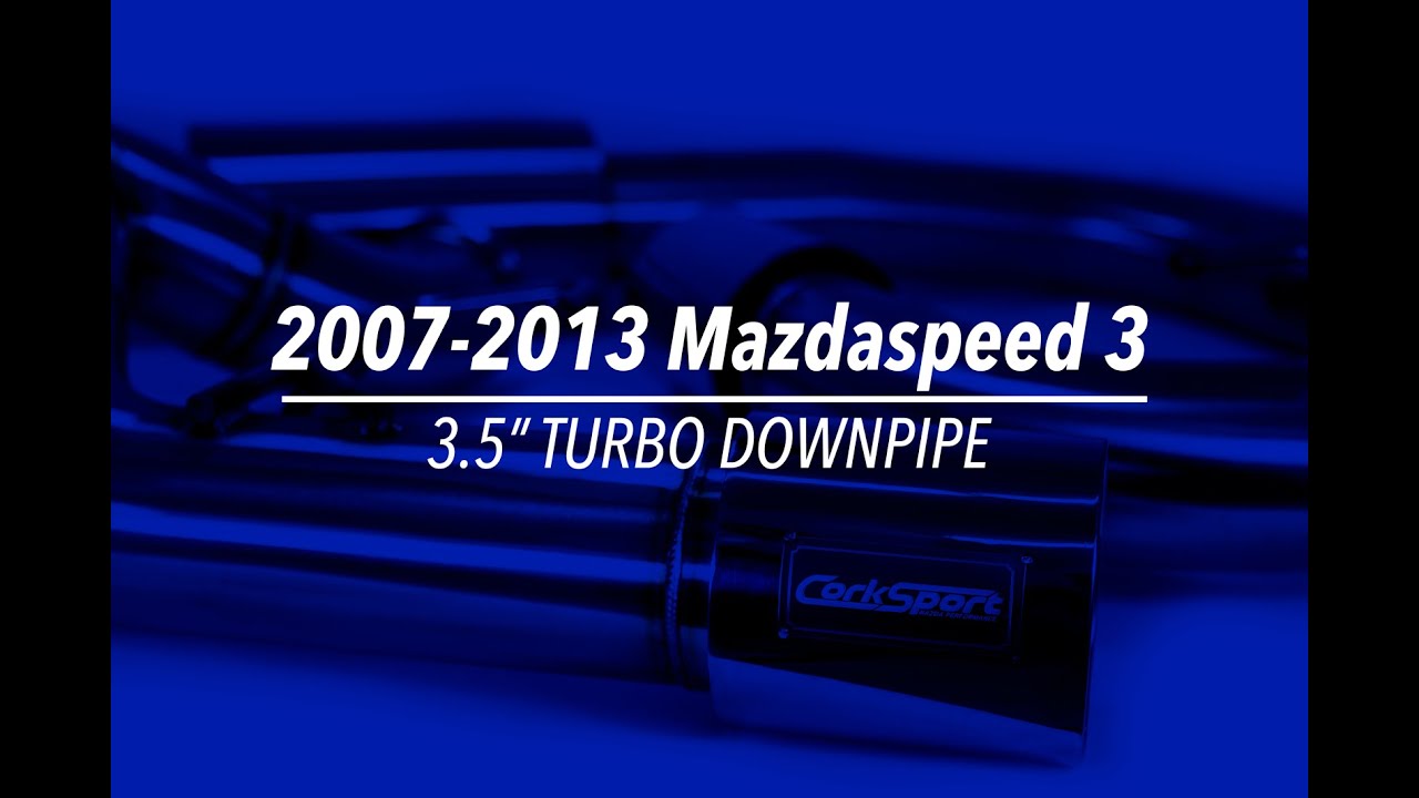 Mazdaspeed 3.5-inch Downpipe Kit