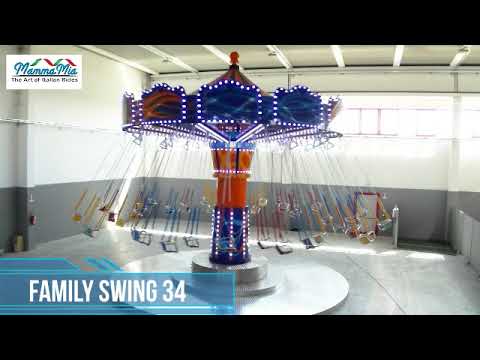 02 Family Swing 34 Seats - MammaMia Rides - Amusement Rides