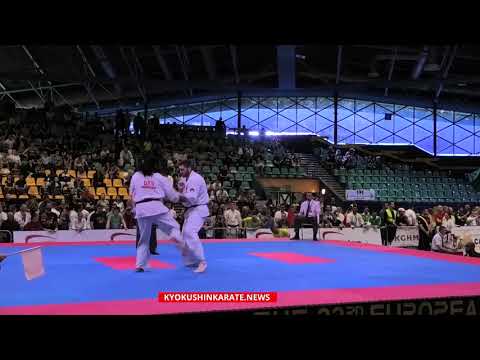 33rd EC IKO, 1/8 +90 Maksym Kuziaiev (Ukraine, aka) - Jahmaine  Christie (Great Britain)