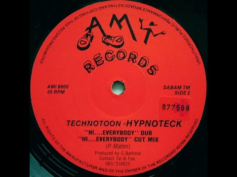 Hypnoteck – Technotoon (Hi....Everybody) (Dub)