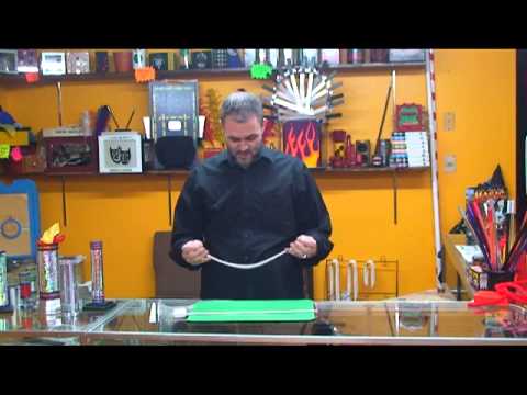 Stiff Rope Magic Trick